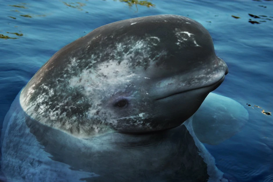 Njihov hibrid bi izgledao ovako, a kit sličnih odlika je već viđen blizu Grenlanda (FOTO: Nickolay Lamm)