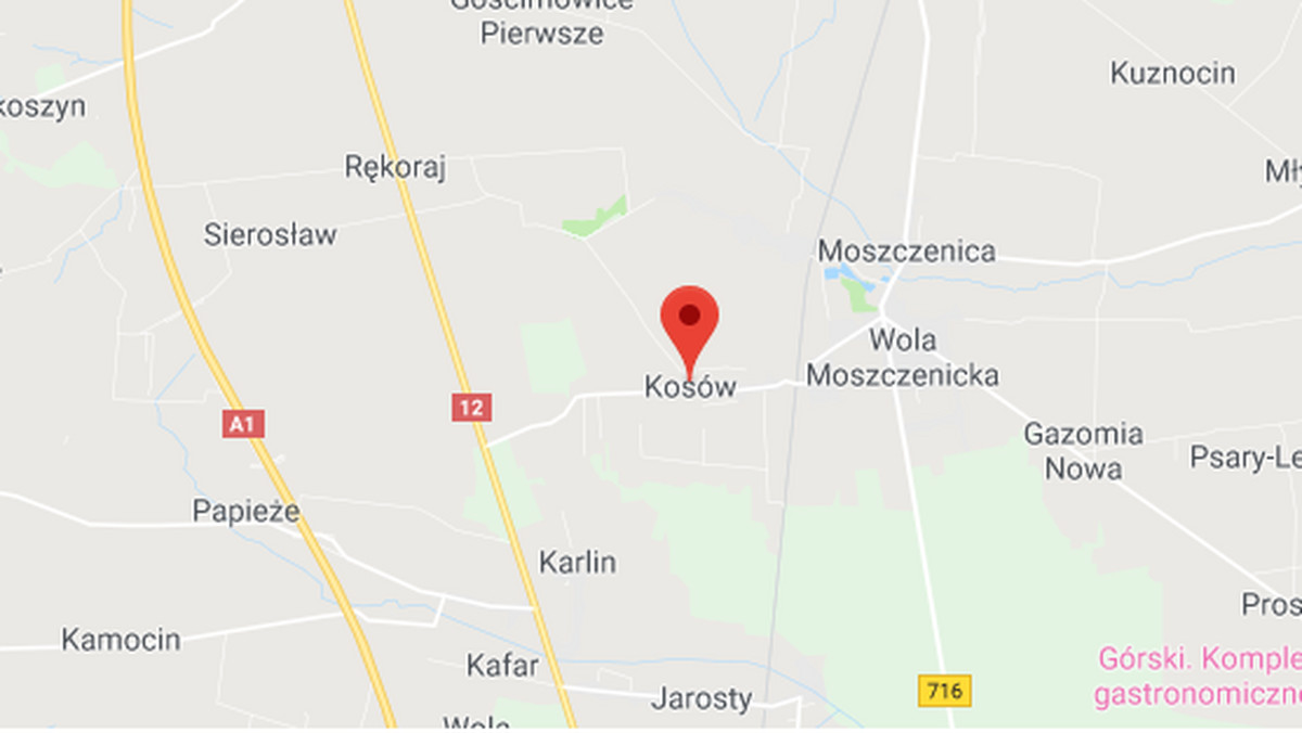 Zakończyły się utrudnienia na drodze krajowej nr 12 w Łódzkiem koło miejscowości Kosów. Wcześniej doszło tam do zderzenia trzech aut. W wypadku jedna osoba została ranna. Droga była zablokowana, obowiązywały objazdy.