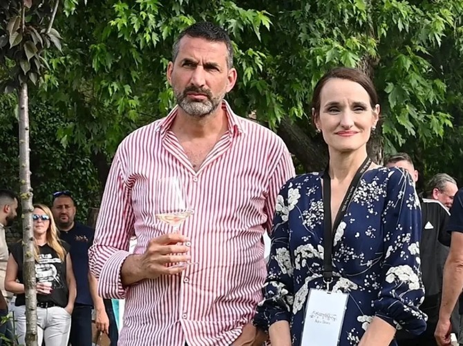 Beba Balašević sa suprugom Davidom Kuzmanovićem