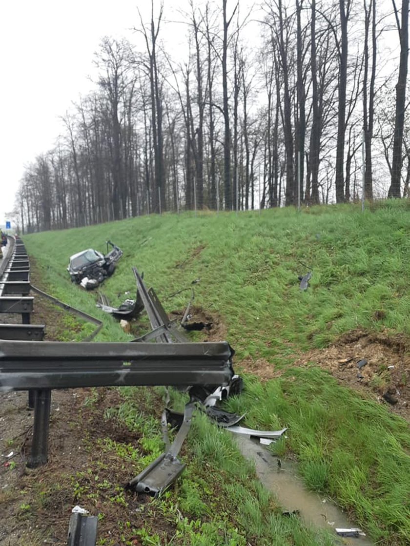 Tragiczny wypadek na A4. Nie żyją dwie osoby