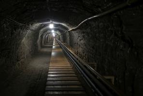 Podziemna trasa turystyczna w kopalni soli w Bochni