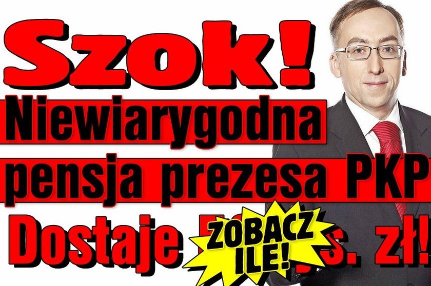 Niewiarygodna pensja prezesa PKP. Dostaje 59 tys. zł!