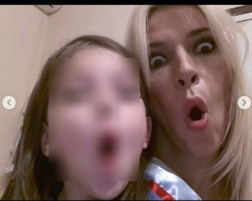 Irina Vukotić sa ćerkom