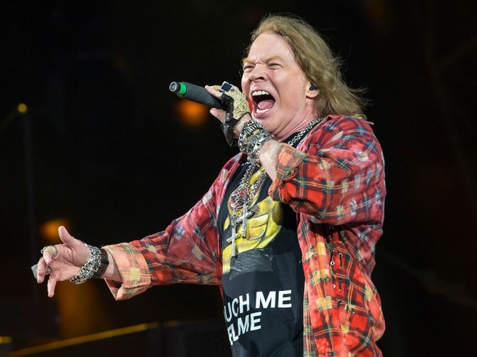 Frontmen "Guns N’ Roses" Aksl Rouz
