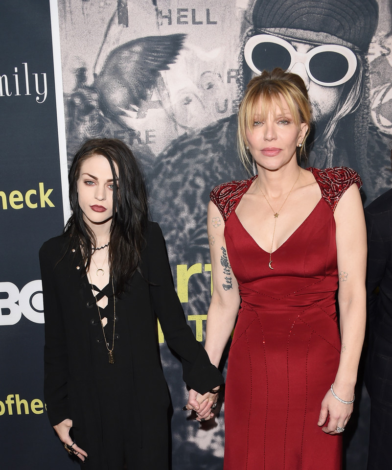 Frances Bean Cobain i Courtney Love