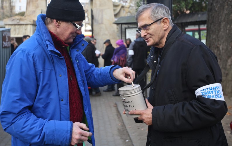 Olgierd Łukaszewicz, aktor, fot. PAP/Rafał Guz