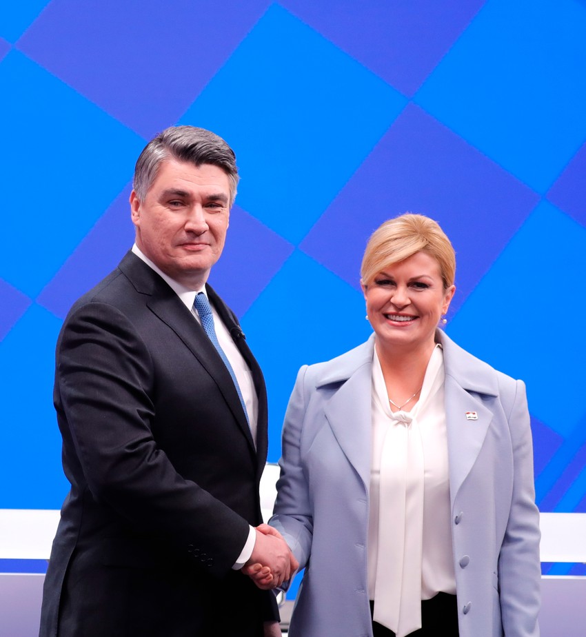 Zoran Milanović i Kolinda Grabar Kitarović