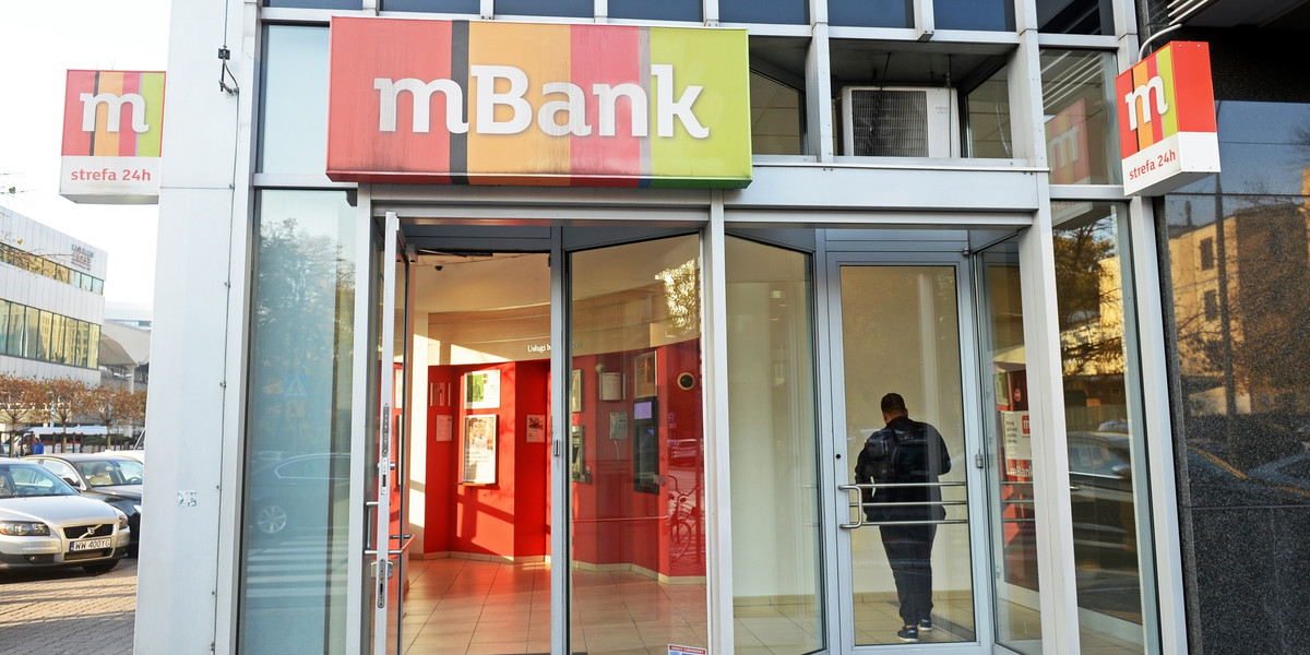 Zysk netto grupy mBanku w czwartym kwartale 2018 roku wzrósł do 332,7 mln zł z 311,6 mln zł rok wcześniej