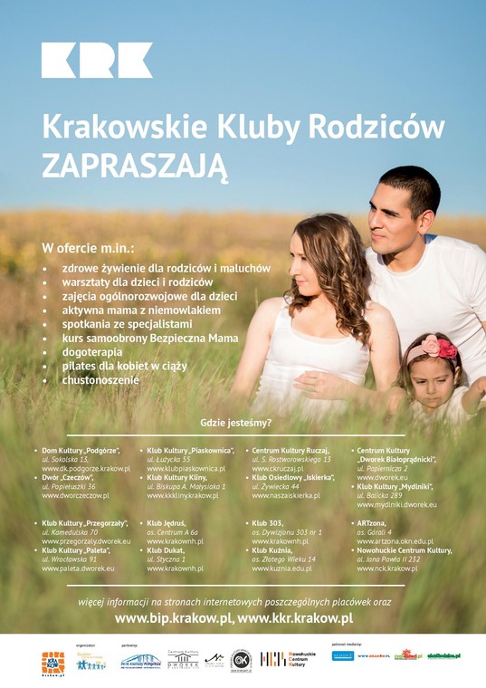 Urząd Miasta Krakowa inauguruje Kluby Rodziców