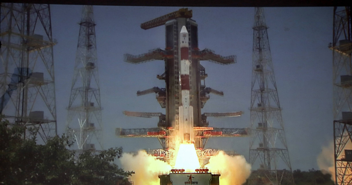 India joins the space conquest.  The satellite has reached its destination