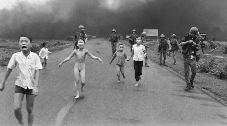 Vietnámi háború / Fotó:Nick Ut