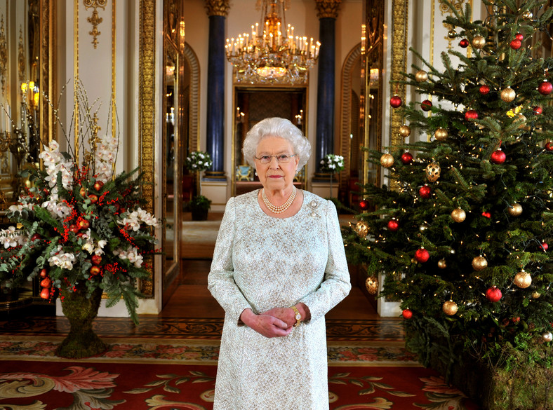 królowa Elżbieta II podczas świątecznego przemówienia
