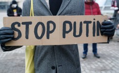 Wojna na Ukrainie. Demonstracje po inwazji Rosji