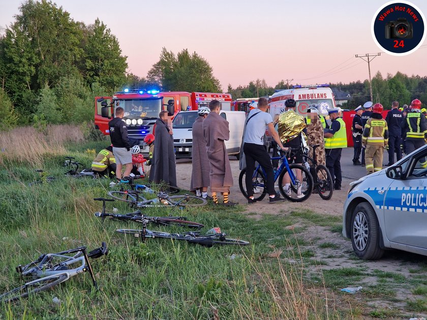 Wjechał w kolarzy i śmiertelnie potrącił jednego z nich. Kierowca, przed prokuratorem przyznał się do winy. 