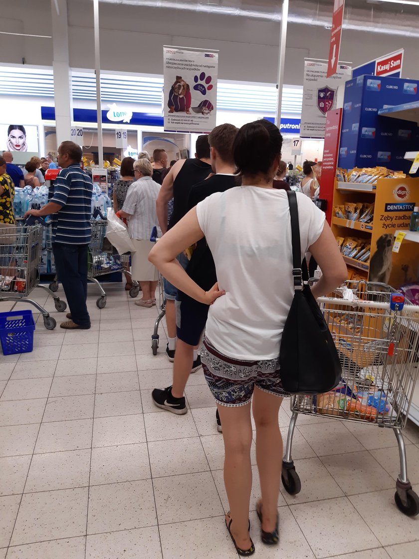 Wielka wyprzedaż w Tesco