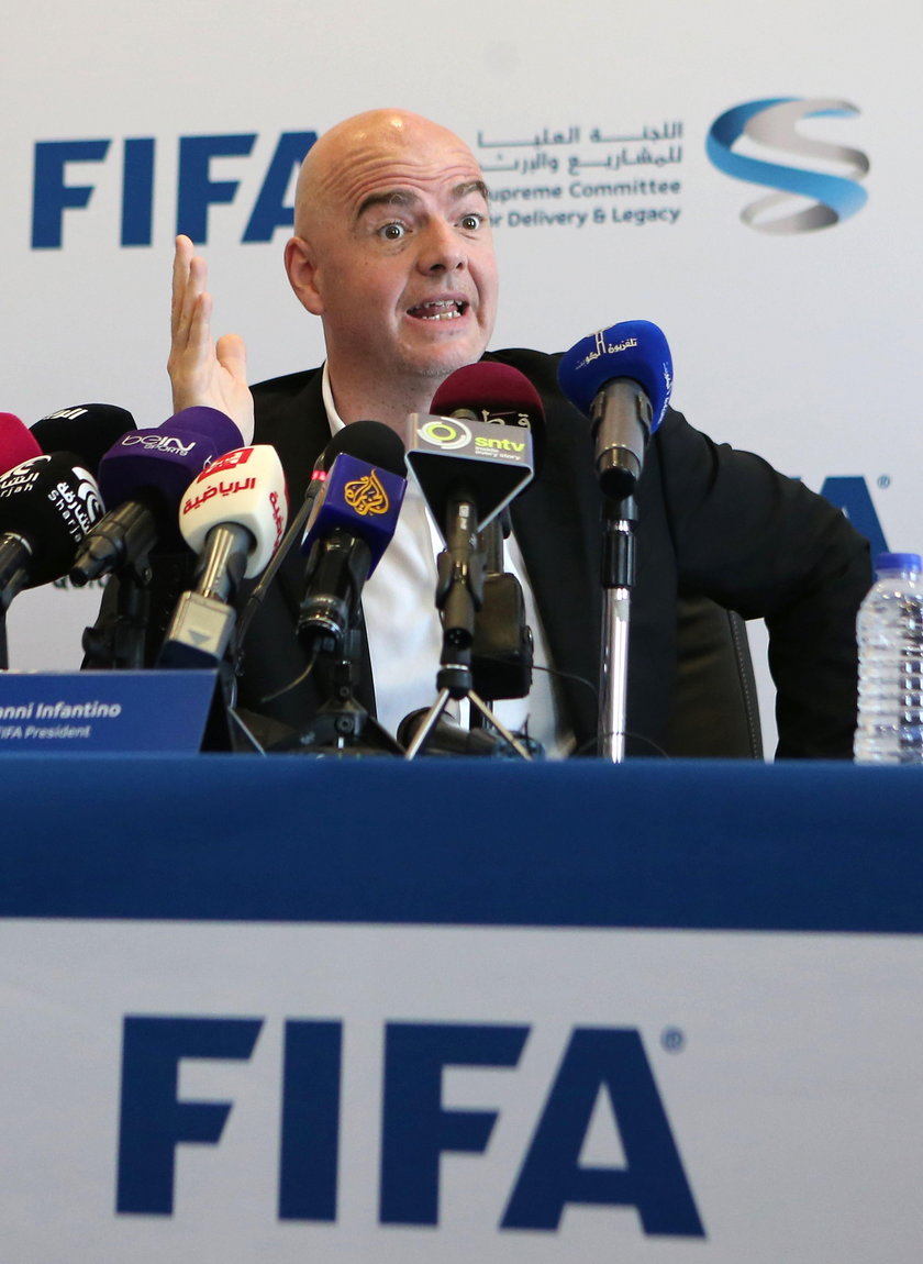 Infantino powiększy liczbę uczestników finałów MŚ?