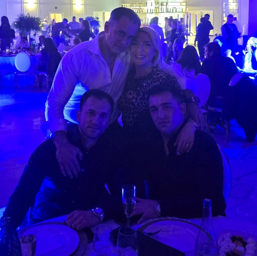 Dragan sa sinovima i Jovanom