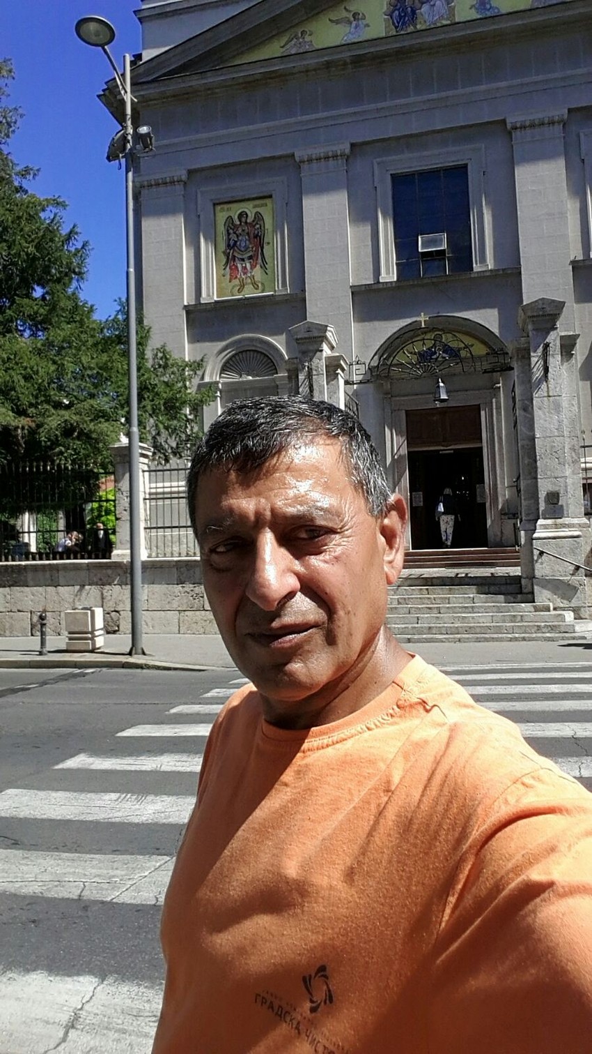 Veljko Banjaš, radnik JKP "Gradske čistoće" koji je pomogao uplašenom mladiću