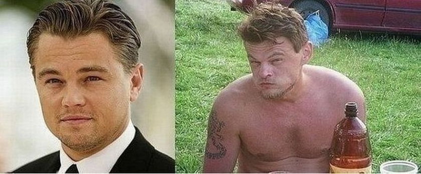 Sobowtór Leonardo DiCaprio