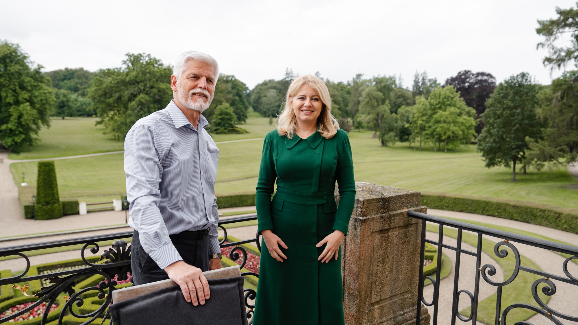 Petr Pavel a Zuzana Čaputová 