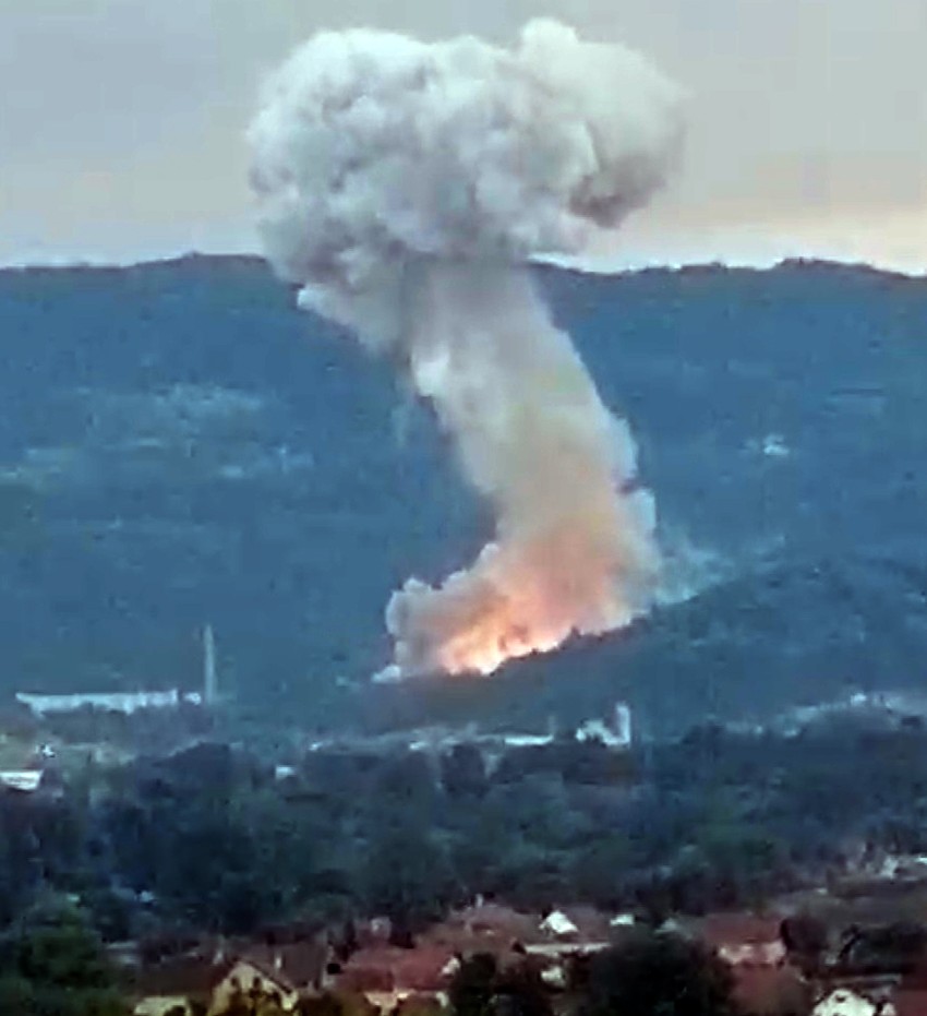 Čačak Sloboda eksplozija foto RINA