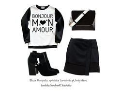 Duet czerni i bieli w minimalistycznym wydaniu STYLIZACJE