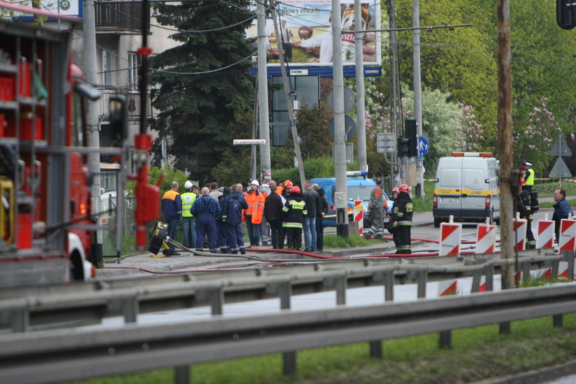 Awaria gazociągu w Gdyni 