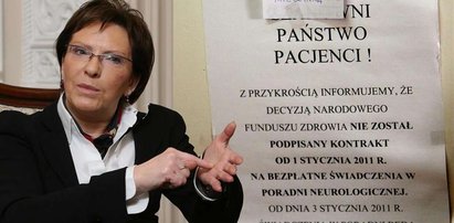 Minister Kopacz dumna z polskiej służby zdrowia