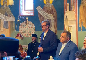 Vucic u manastiru Rmanj