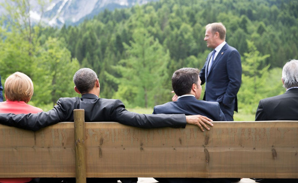 G7 - Angela Merkel, Barack Obama, Donald Tusk