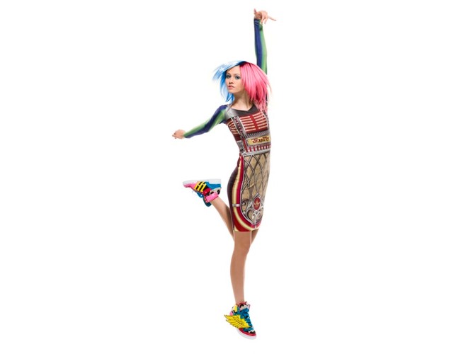 Charlotte Free w kampanii reklamowej kolekcji adidas Originals X Jeremy'ego Scotta