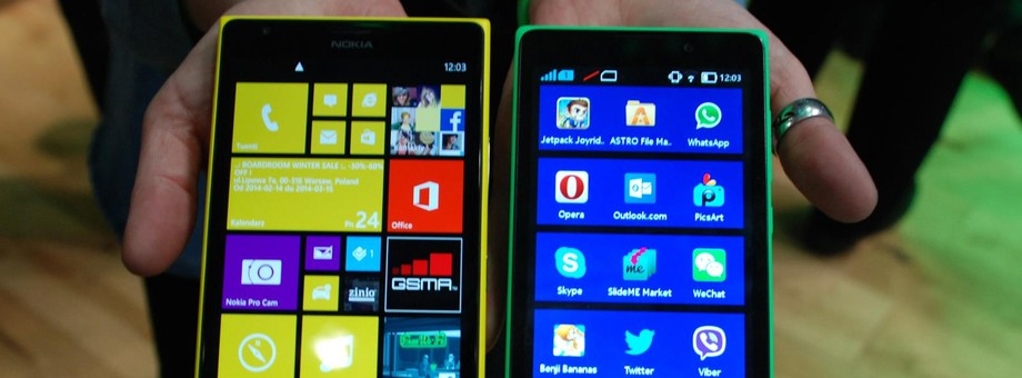 Nokia Lumia 1020 i Nokia XL