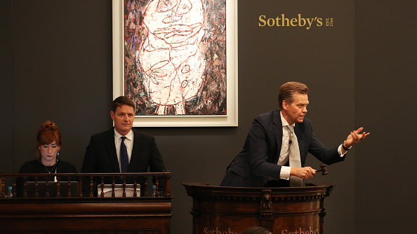Zdjęcie z jednej z aukcji Sothebys’s - Londyn, październik 2019 r.