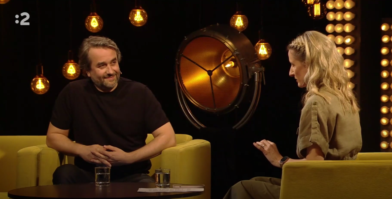 Vladimír Kobielsky v talkšou Trochu inak s Adelou.