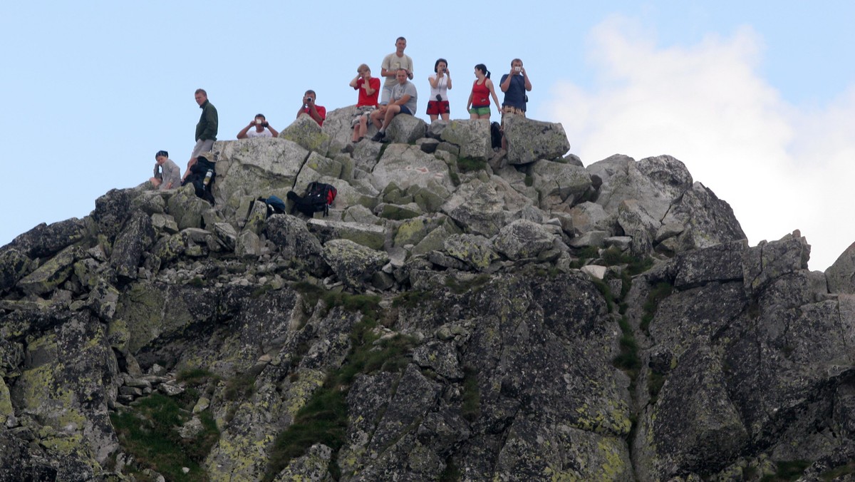 TATRY ŚWINICA TURYŚCI