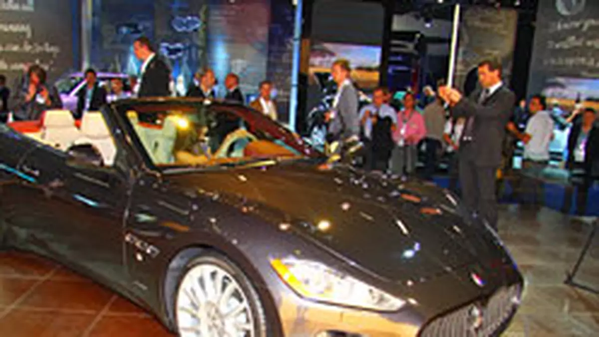 IAA Frankfurt 2009: Maserati GranCabrio czyli GranTurismo bez dachu