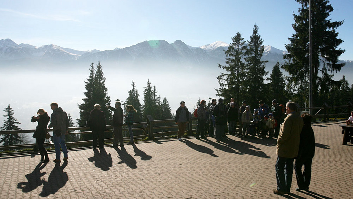 Polska - Zakopane - słoneczny weekend na Gubałówce