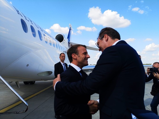 Susret Vučića i Makrona