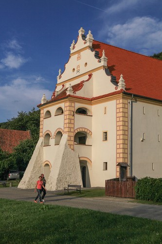 Piękny Kazimierz Dolny nad Wisłą