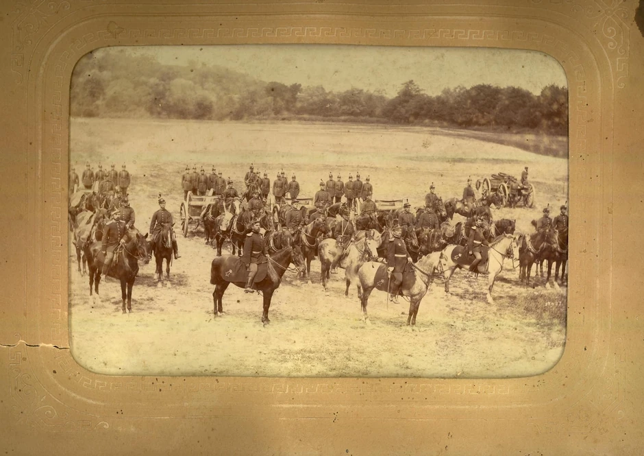 Vojska: Dunavski art. puk, 2 div. jašeća baterija