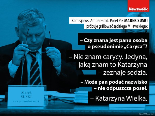 Marek Suski afera Amber Gold polityka Prawo i Sprawiedliwość PiS