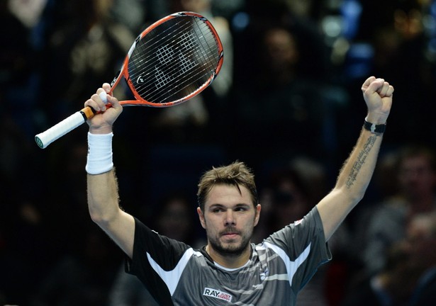 ATP Finals: Wawrinka łatwo pokonał Berdycha