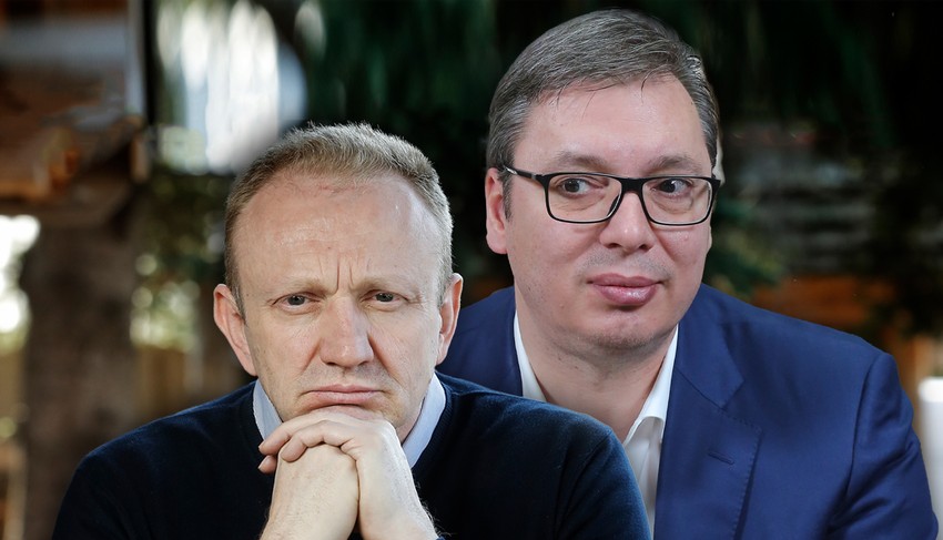 Dragan Đilas i Aleksandar Vučić 