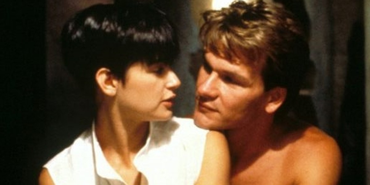 Demi Moore i Patrick Swayze