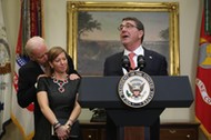 Joe Biden Swears In New Defense Secretary Ashton Carter