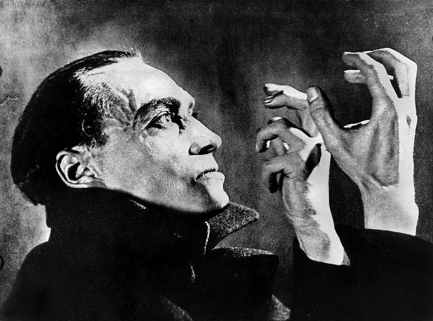 Conrad Veidt w filmie „Ręce Orlaka (1924), reż. Robert Wiene