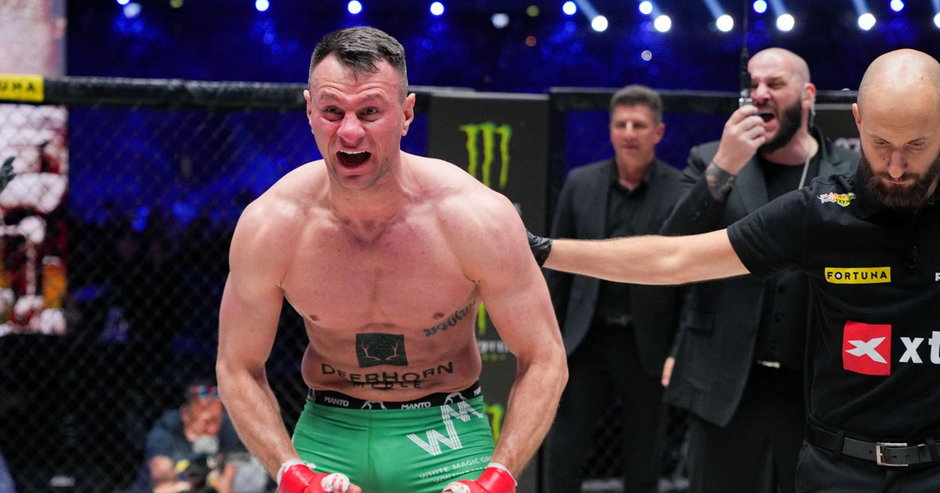 XTB KSW 83: Saleta choke! Arkadiusz Wrzosek odklepał Bogdana Stoicę w pierwszej rundzie!