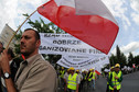 Rolnicy w proteście blokowali drogę