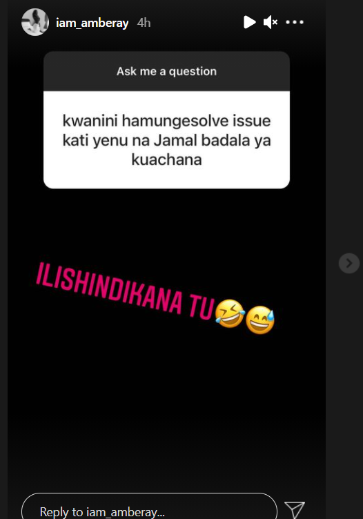 Amber Ray confirms breakup with Hubby Jamal after days of speculations 