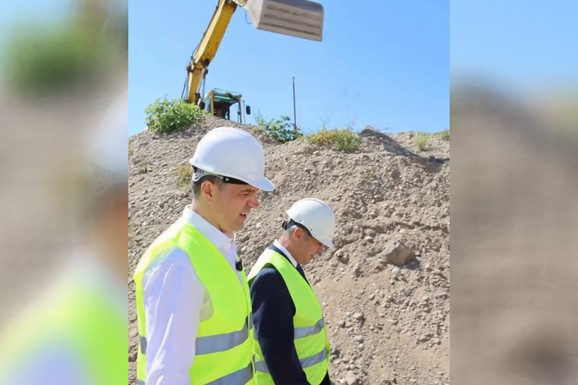 Pavlović obišao radove na postrojenju za prečišćavanje otpadnih voda: "Dolaziću češće, želim da znam svaki korak"